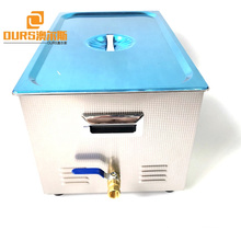 22L Transducer Ultrasonic Cleaner In Auto Industry For Castings Stamped Parts Cleaning With Heater And Timer 480W 40K